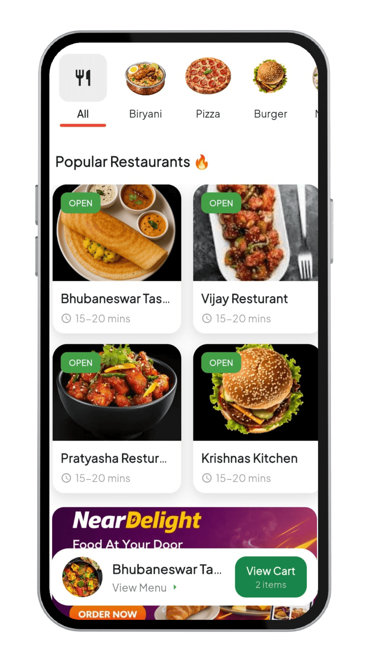 Step 03 – Order & Enjoy